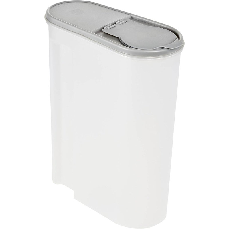  Cereal Dispenser With Hinged Lid 5L - Nordic Grey