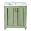 Meuble-lavabo 30 po avec lavabo en céramique-570241198