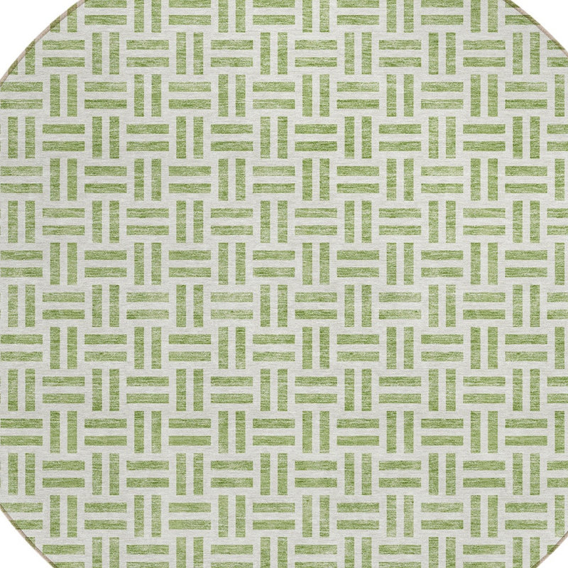 Tapis rond 8 po Sage