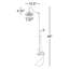 Douche thermostatique apparente et douchette à main de Strom Living-17490849