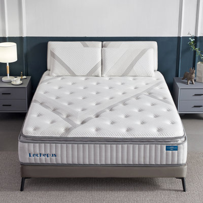 Lechepus 12'' Medium Hybrid Mattress