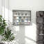 Glass 80 cm W Display Cabinet