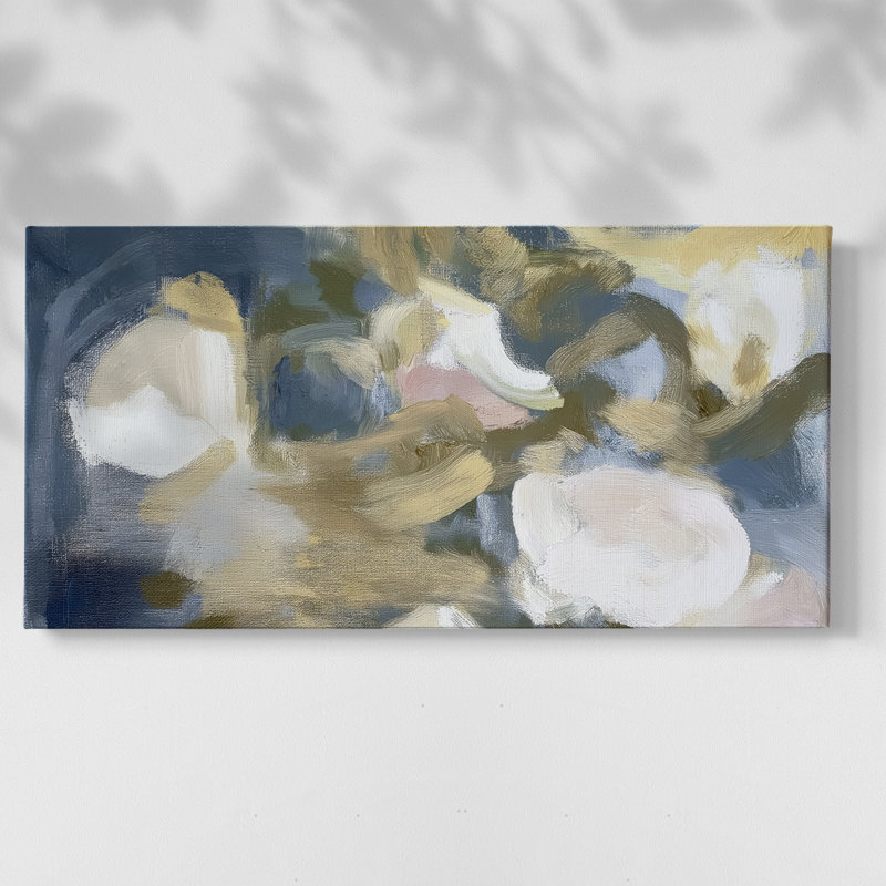 Abstrait 8 # XCIV-Gallery, toile tendue, H 20 po x l 40 po