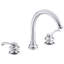 Fairfax Deck-Mount Bath Faucet Trim with Lever Handles and Traditional 8-7/8" Non-Diverter Slip-Fit Spout, Valve Not Included