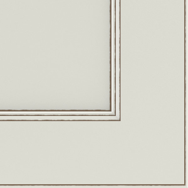 Dwelling Lanning Door Sample, Maple, Harbor Mist w/Caramel Glaze