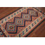 Pink Geometric Wool Kilim  Rug 3x5
