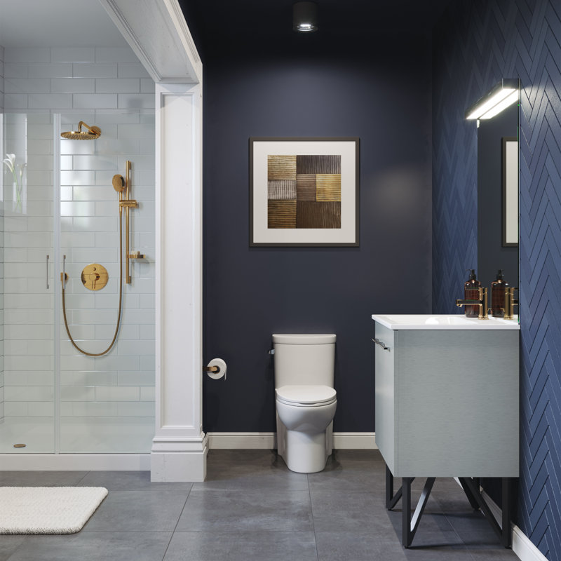 Voltaire 48" x 36" Single-Threshold, Shower Base, White, Left