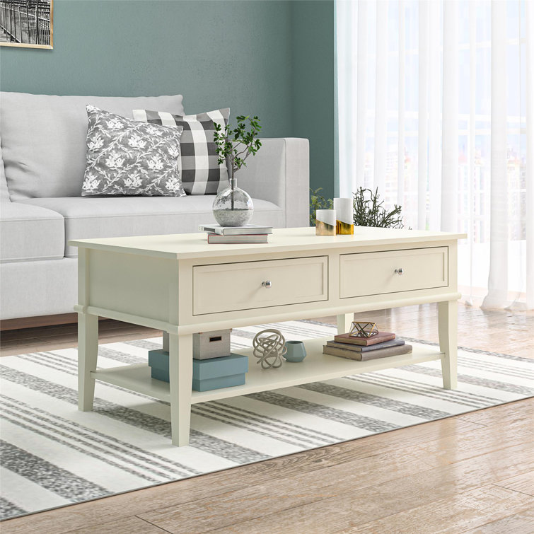 Clarice 4 Legs Coffee Table with Storage