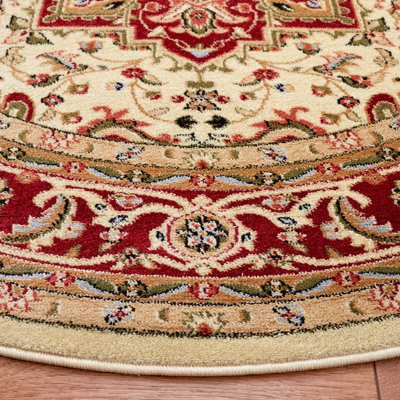 Tapis oriental ivoire / rouge Klose