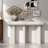 Modern Entryway Table With 2 Curved Drawers-1991507855