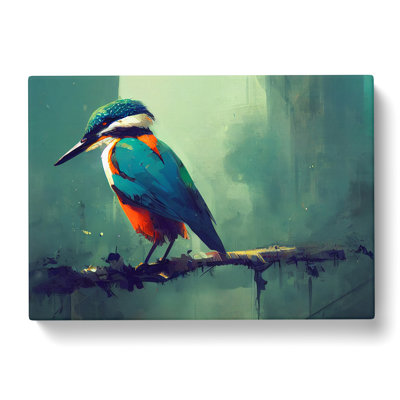 Kingfisher Bird Vol.5 - Wrapped Canvas