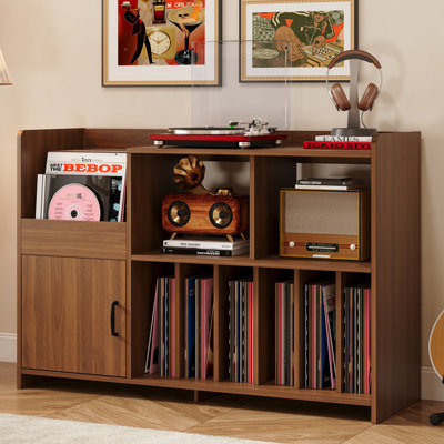 Support pour tourne-disque Mid-Century