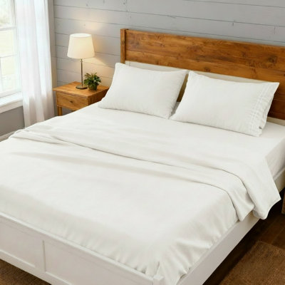 New 3/4-Piece Soft Brushed Bedspread Set With Pillowcases - Solid Color Bedding, Smooth & Low-Maintenance, Machine Washable, No Comforter, King