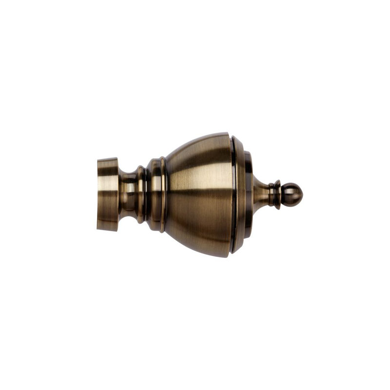 Poles Apart 30.48cm Finial, Antique Brass