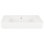 33" Burleson White Porcelain Rectangular Wall Bathroom Sink with Overflow