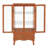 Lighted Glass Display Cabinet With Adjustable Shelves, Two Doors, One Drawer, And Bulb For Home Decor And Storage-291504258