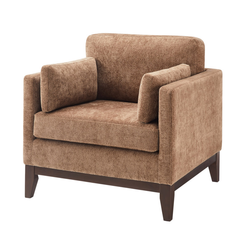 Chalco Modern Arm Chair, Brown