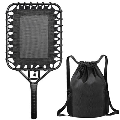 Baseball Racket For Fly Balls,15 .5 Ozbaseball/Softball Fungo Racket Bat For Coaches And Parents To Help Players Practise Hitting Grounders,Fly Ball And Fielding Skill| With Large Shoulderbag