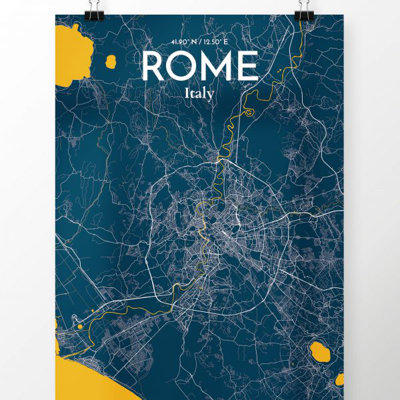 " Rome City Map "