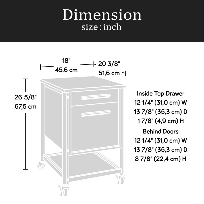 Classeur à piédestal