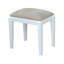 Tabouret de coiffeuse en bois massif Andalusia-18027451