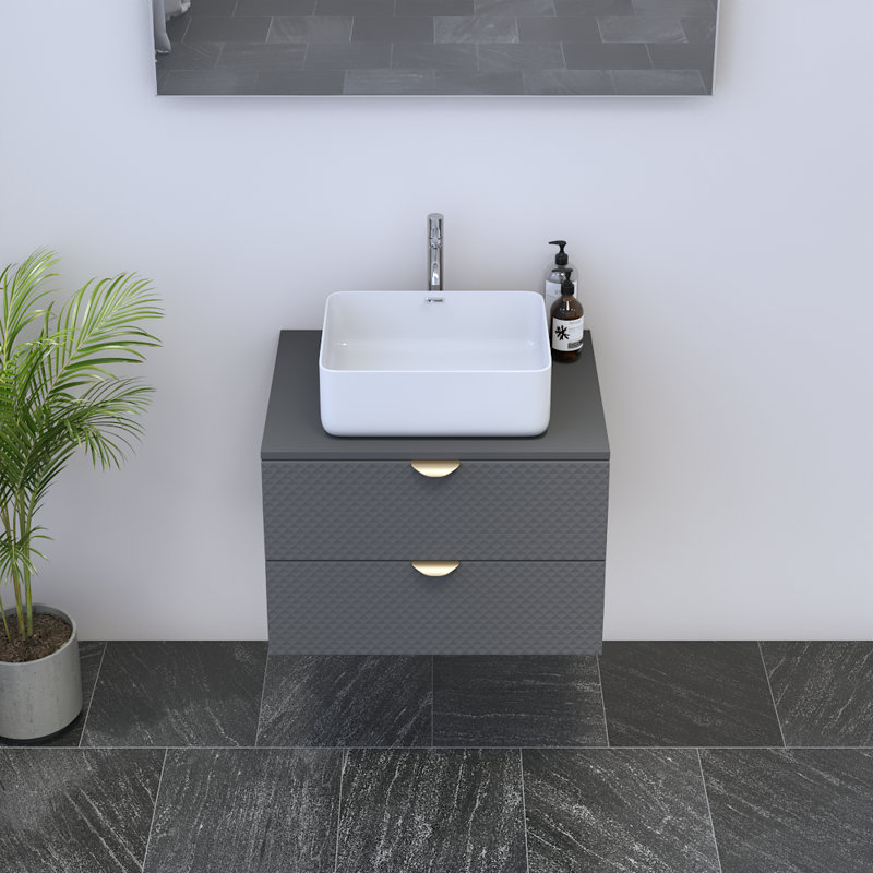 Bali 01 Vanity, Gray