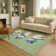 Premium Machine Washable Ingrassellino AMF1826 Happy Snowmen Holiday Rug
