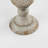 Rustic Gray Flower Candle Holder, Elegant Rustic Design, Vintage Home Decor