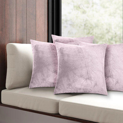 Apex Crushed Velvet Cushion Cover Set