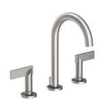 Priya Widespread Bathroom Faucet with Drain Assembly