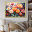 Acrylique multicolore I Peach - Représentation de cactus vert pêche-830955914-831196689