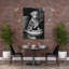 Dog Reading Newspaper Vintage Dog Wall Art Print 1 Piece Wrapped Canvas Wall Art-1999016413