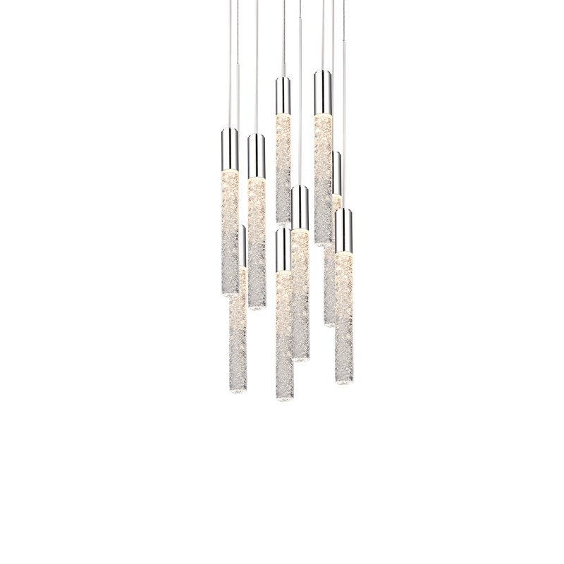 Magic 9 - Light LED Pendant, Polished Nickel