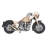 Bone Chillin Skeleton Motorcycle Figurine
