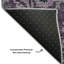 Premium Machine Washable Adamski Eggplant Rug-2142547721
