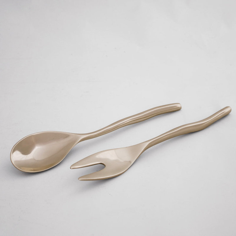 Sierra Modern Salad Servers