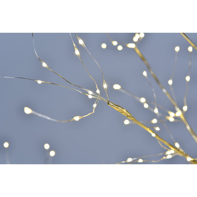60'' LED Lighted Trees & Branches, Golden