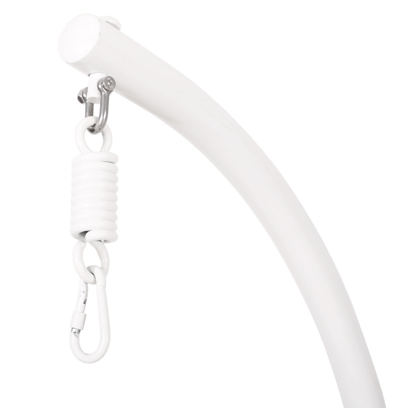 Support de chaise hamac en fer, Blanc