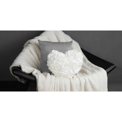  Housse de coussin 3D Flower