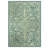 Dreyfuss Light Spa/Turquoise/Ivory Rug-310971810-344950739