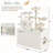Cat Tree Cat Tower With Litter Box Enclosure-1907306722