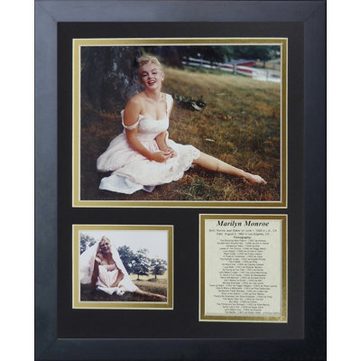 -memorabili encadrée white concommode Marilyn Monroe