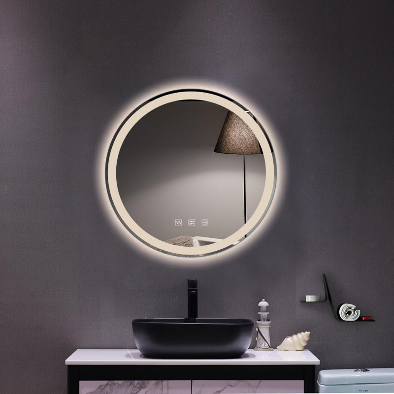 Miroir de salle de bain éclairé Laub