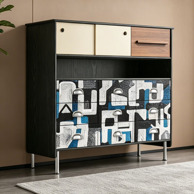 Armoire d'appoint style français rétro