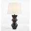 Lampe de table noire 28 po Anslea