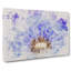 Swirling Dandelion Seeds Watercolour - Wrapped Canvas Print-56657830