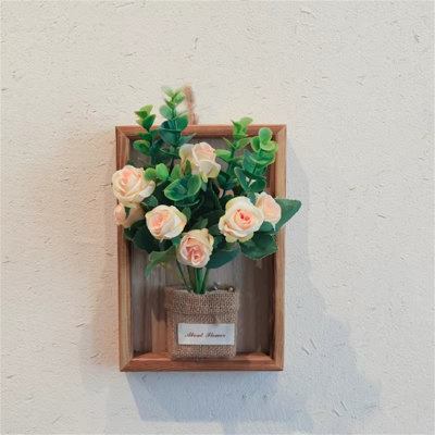 Wall-Mounted Artificial Flower