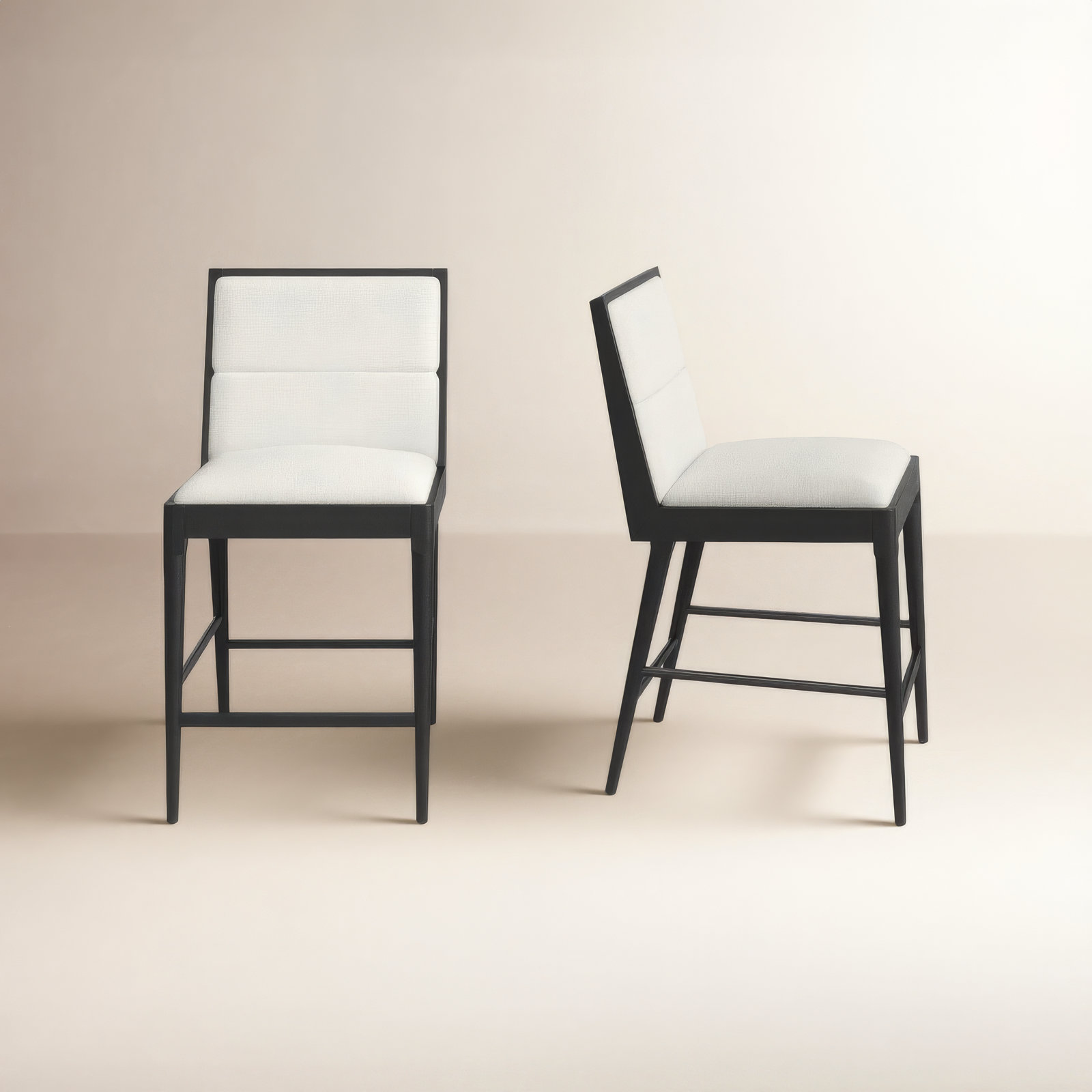 Preston 23" Bar Stool, Black