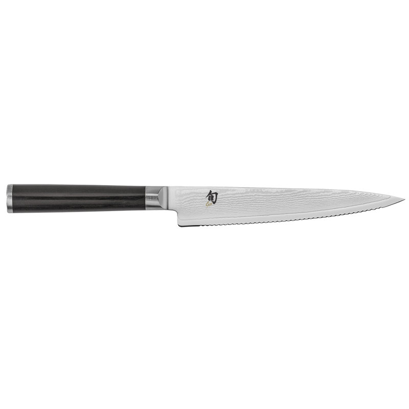 Couteau utilitaire dentelé classique 6 po