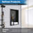 13 In. W X 19 In. H X 4 In. D Bathroom Shower Niche Standard Niche Over Mount Installation-1446173550